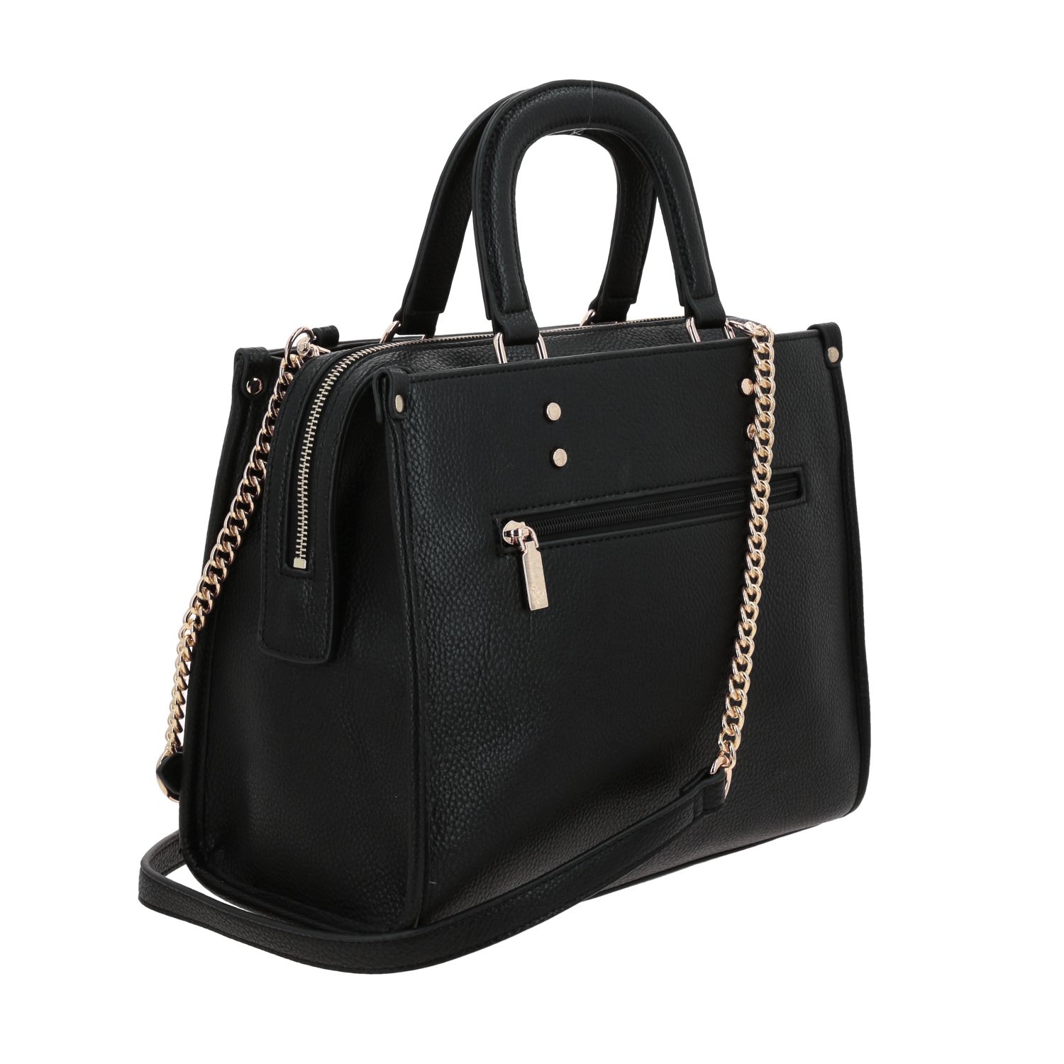 Bolsa de mano para dama Gorétt by Chenson negra con bolsillo práctico 3