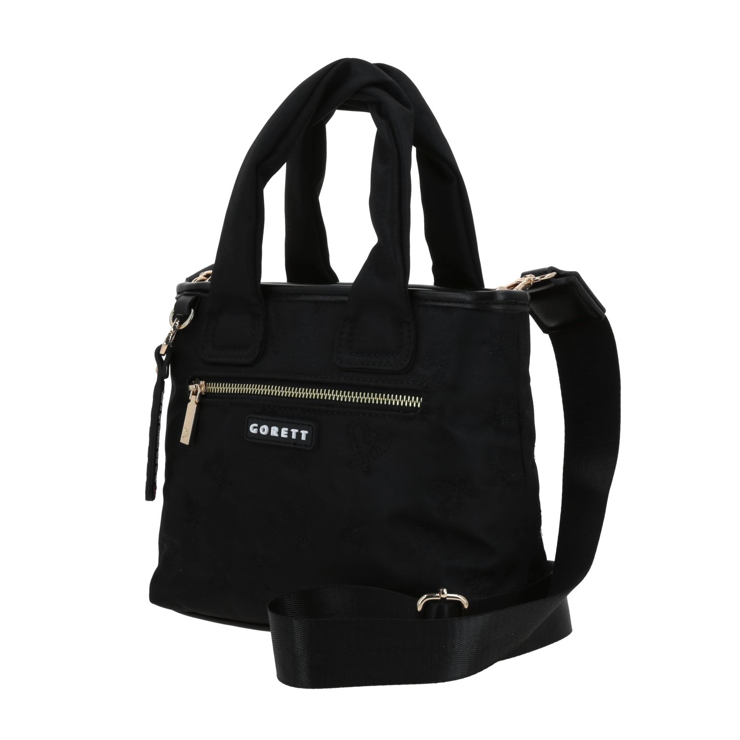 Bolsa de Mano para Dama Gorétt by Chenson Negra con Cierre Seguro 2