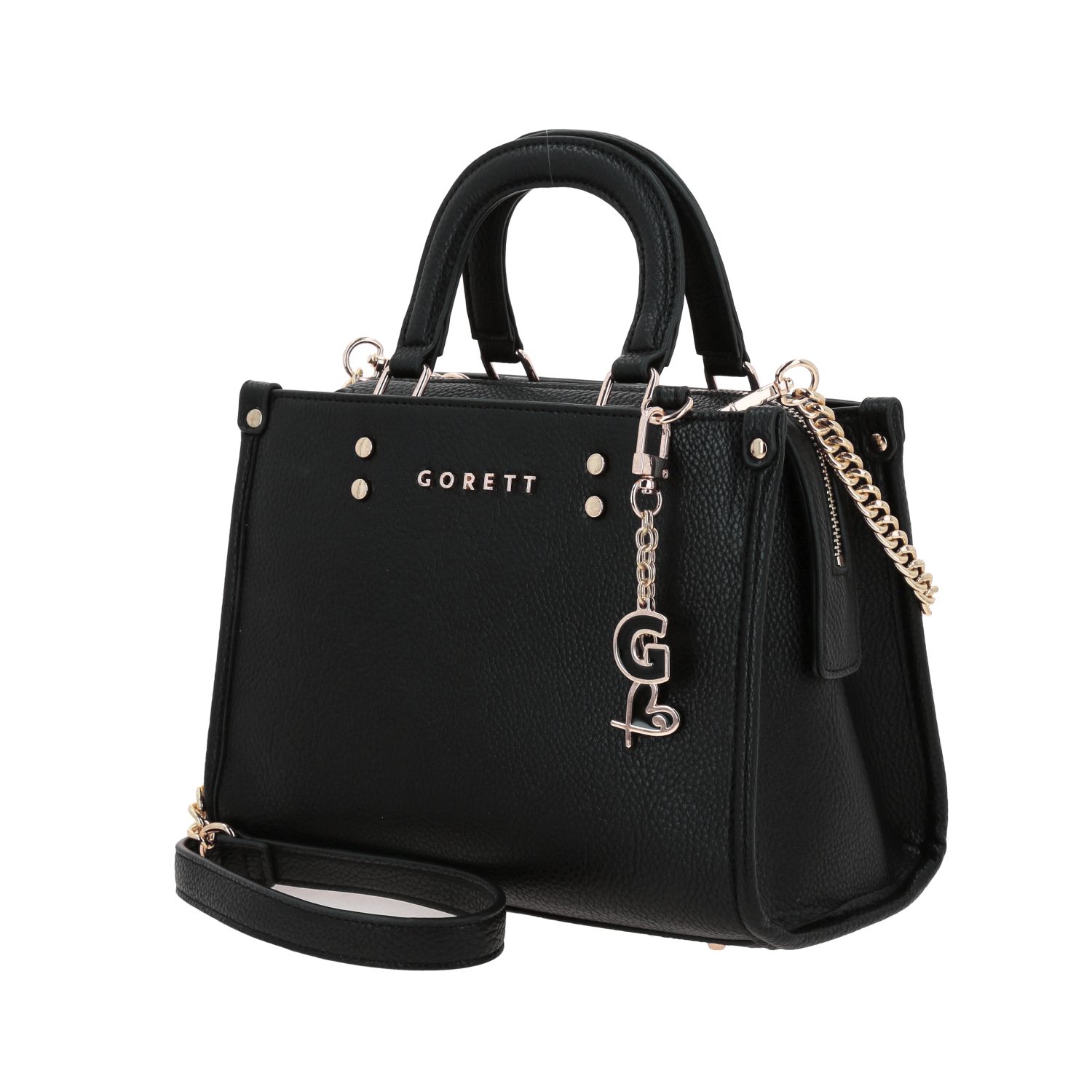 Bolsa de Mano para Dama Gorétt by Chenson Negra con Diseño Elegante 2