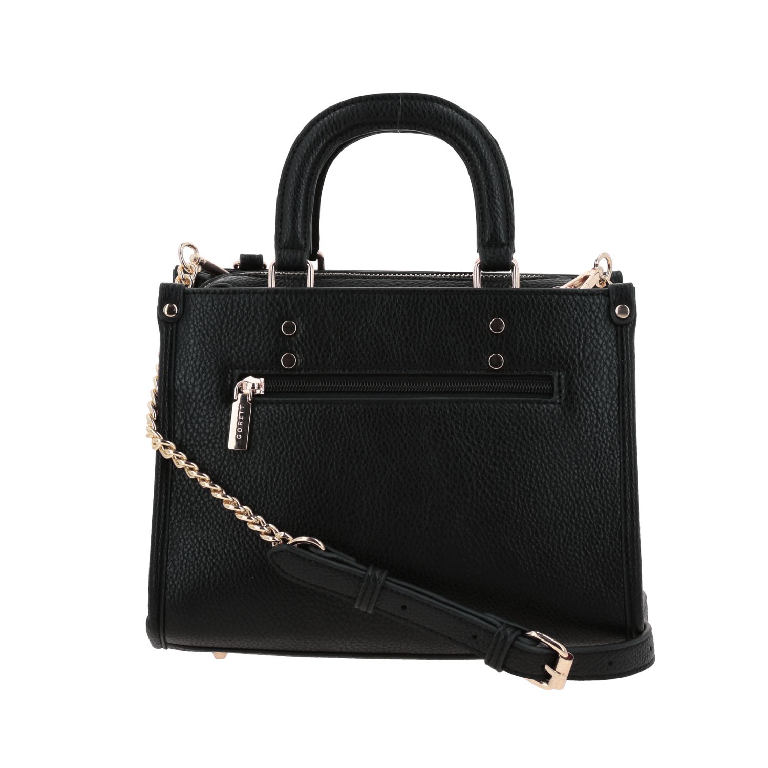 Bolsa de Mano para Dama Gorétt by Chenson Negra con Diseño Elegante 4