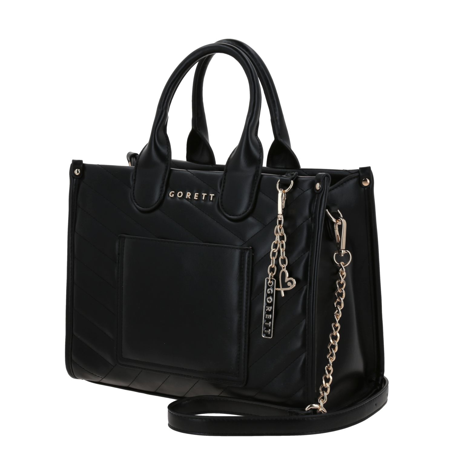 Bolsa de Mano para Dama Gorétt by Chenson Negro – Estilo Casual y Funcional 2