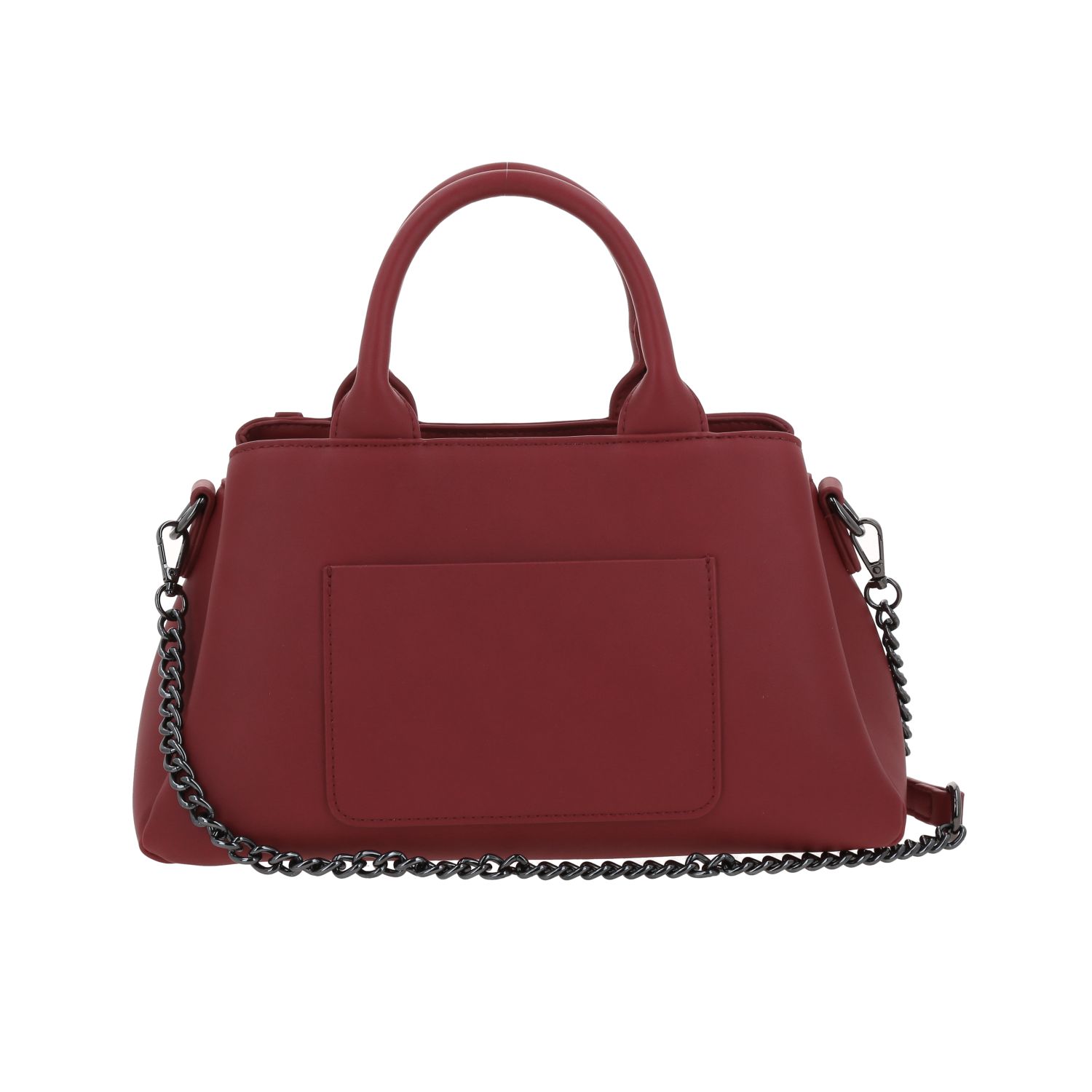 Bolsa de Mano para Dama Gorétt by Chenson Rojo con Compartimentos Prácticos 4