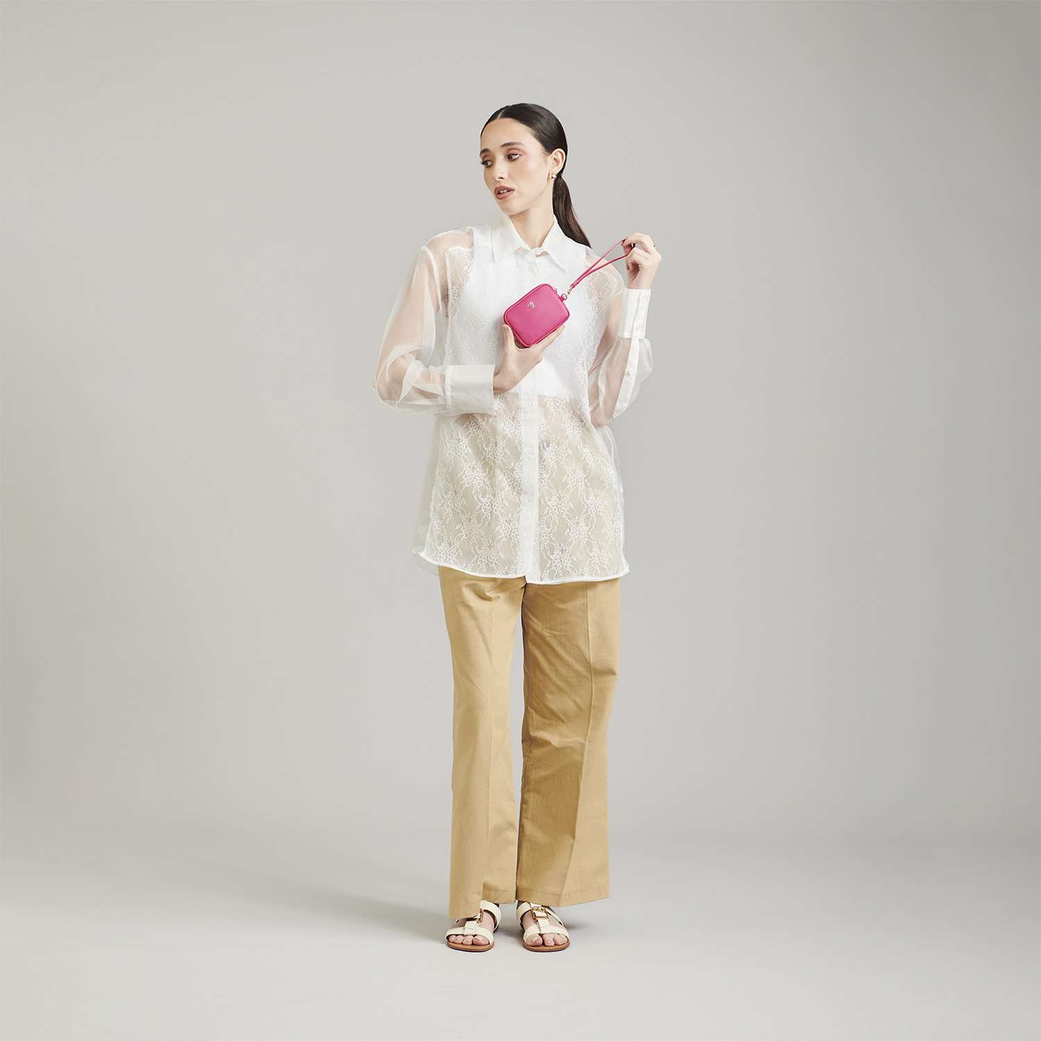 Bolsa de Mano para Dama Gorétt Rosa – Elegancia Casual y Práctica - vista 2