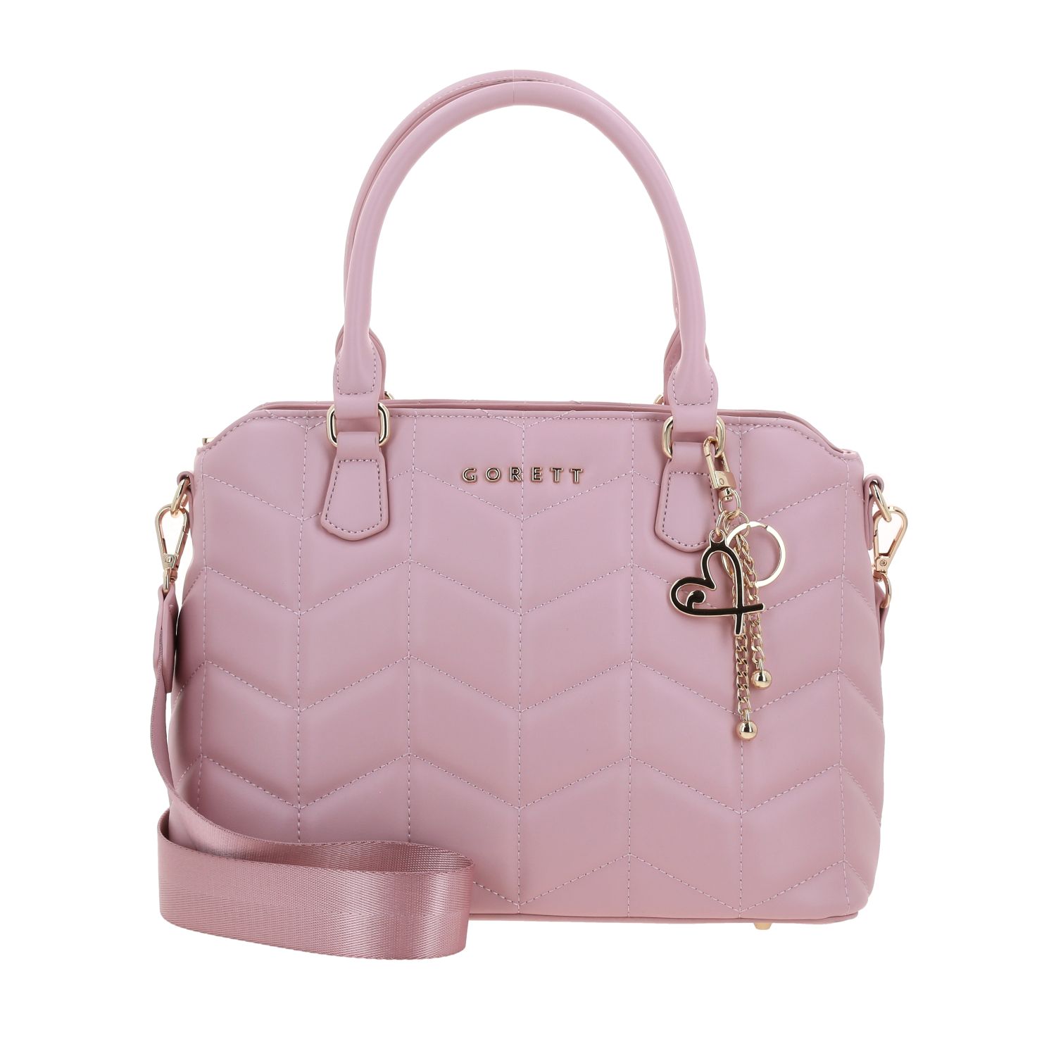 Bolsa de Mano para Dama Gorétt Rosa – Estilo Casual y Funcional