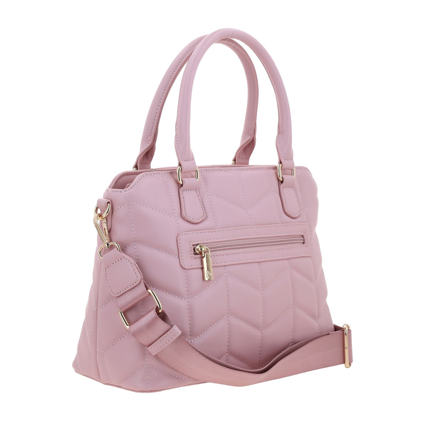Bolsa de Mano para Dama Gorétt Rosa – Estilo Casual y Funcional 3
