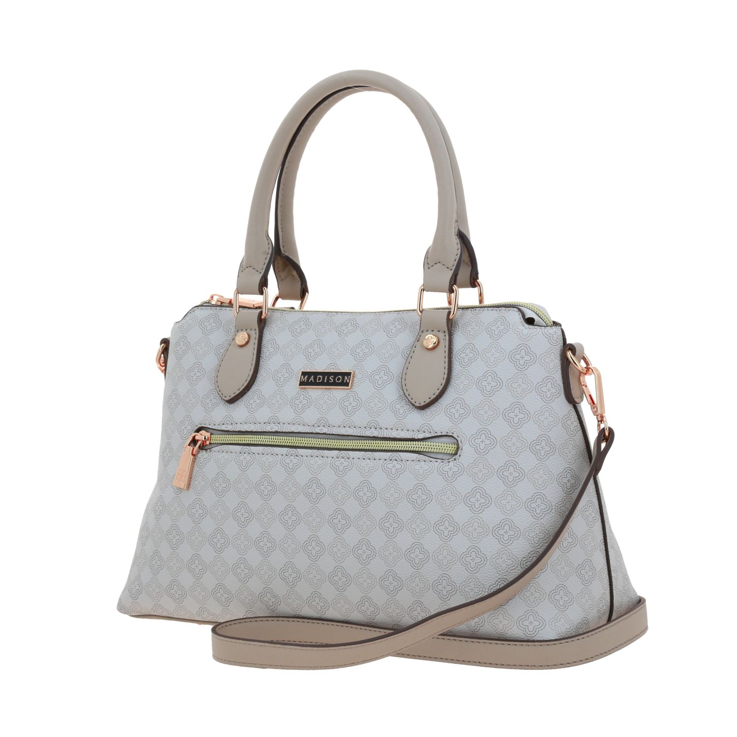 Bolsa de Mano para Dama Madison by Chenson Beige con Doble Compartimento 2
