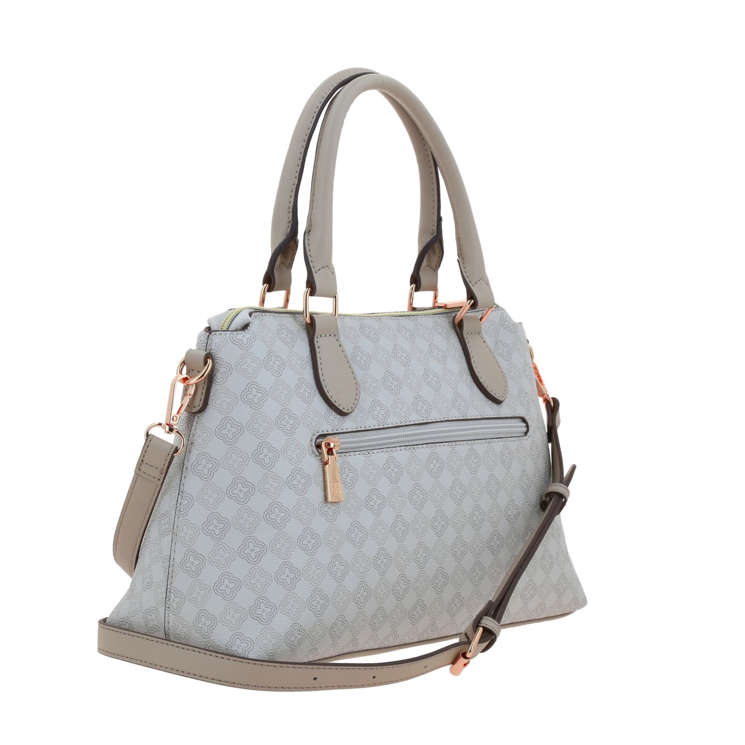 Bolsa de Mano para Dama Madison by Chenson Beige con Doble Compartimento 3