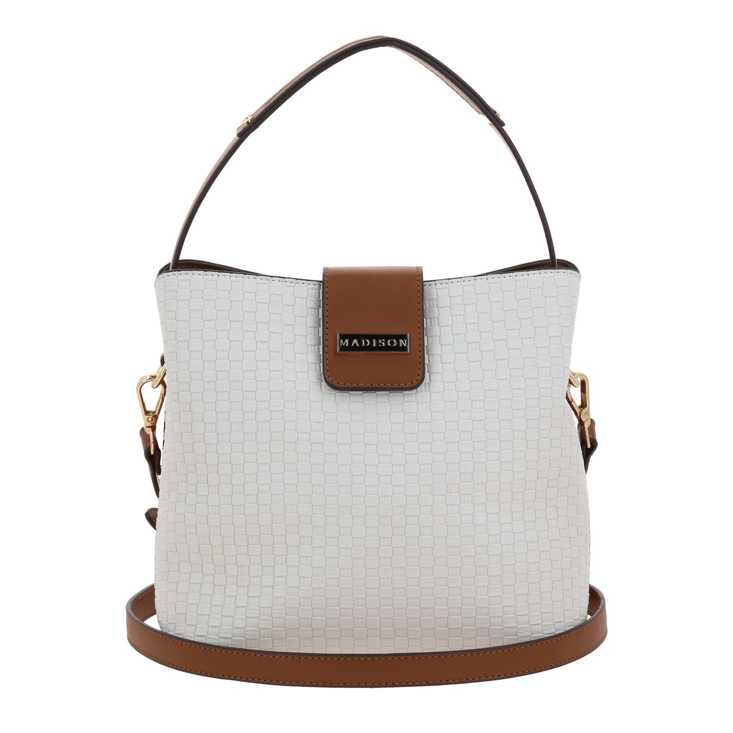 Bolsa de Mano para Dama Madison by Chenson Beige – Elegancia y Práctica