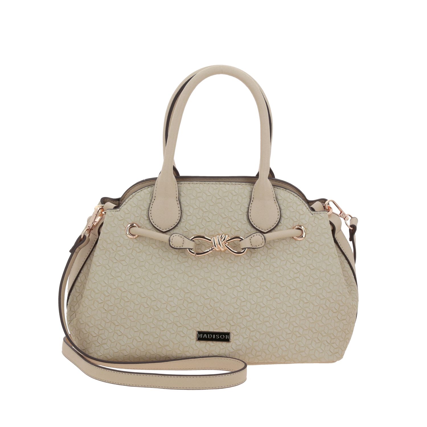 Bolsa de Mano para Dama Madison by Chenson Beige – Elegancia y Versatilidad