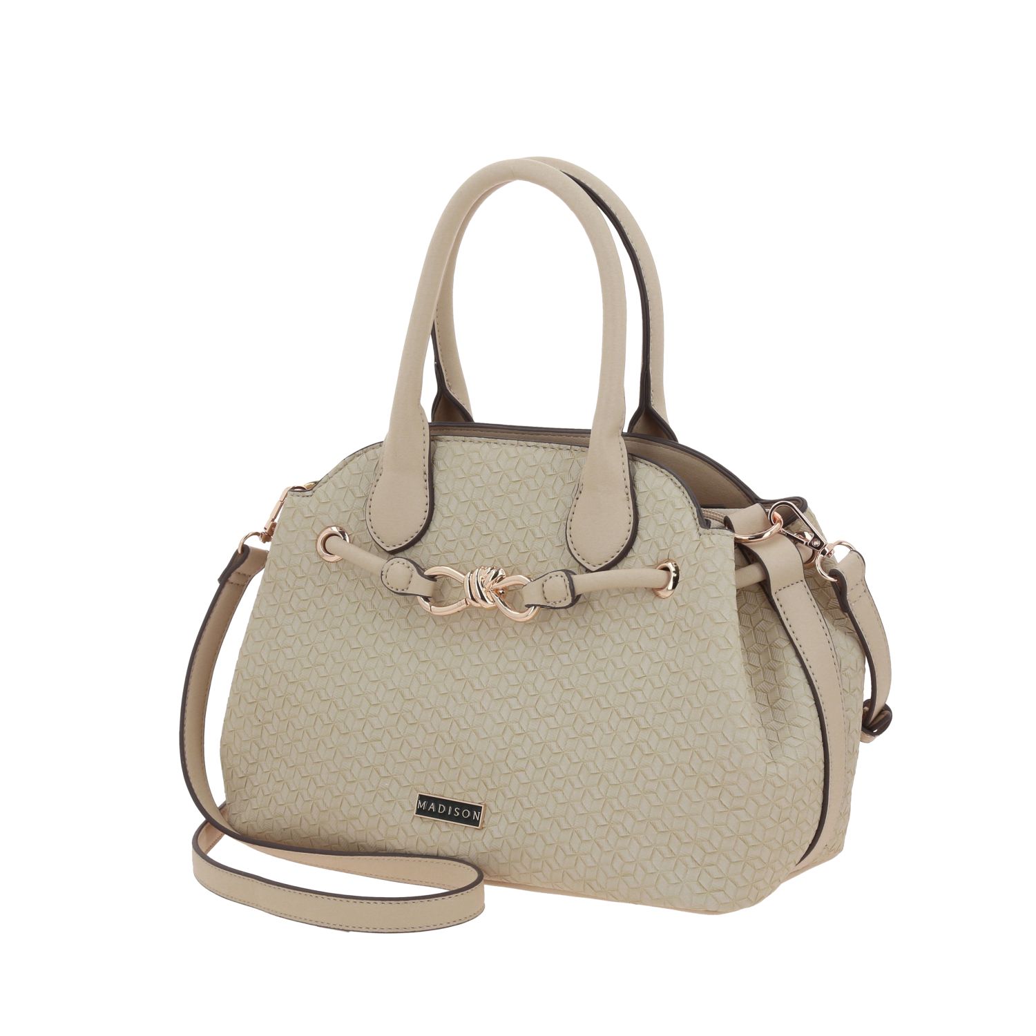 Bolsa de Mano para Dama Madison by Chenson Beige – Elegancia y Versatilidad 2