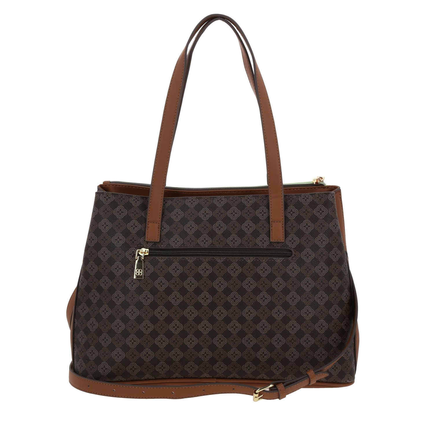 Bolsa de Mano para Dama Madison by Chenson Café con Asa Ajustable 4