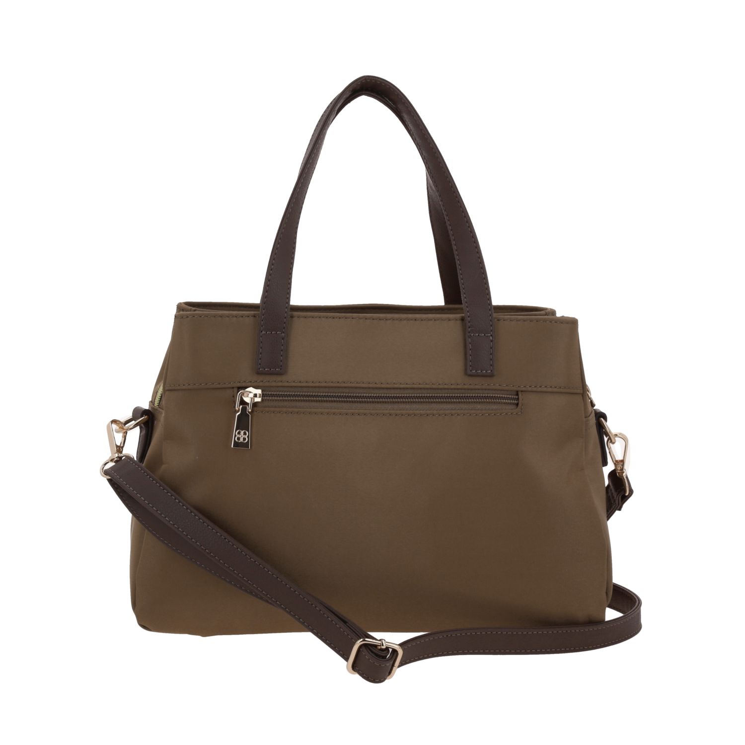 Bolsa de Mano para Dama Madison by Chenson Café con Triple Compartimento 4