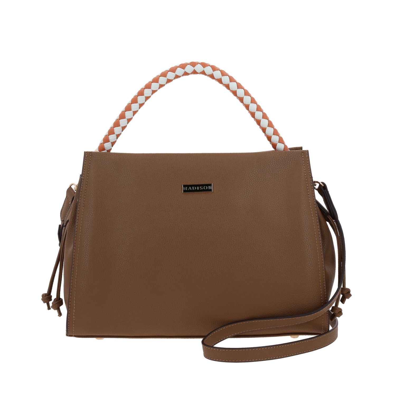 Bolsa de Mano para Dama Madison by Chenson Café – Elegancia y Funcionalidad