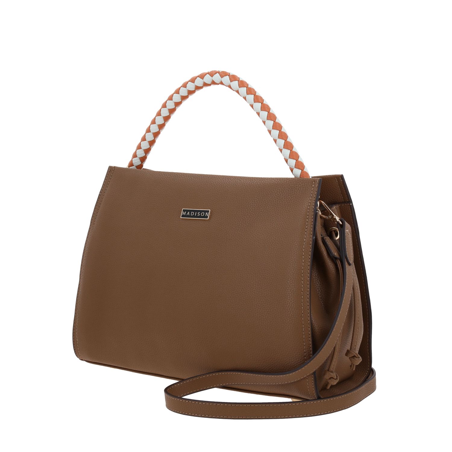 Bolsa de Mano para Dama Madison by Chenson Café – Elegancia y Funcionalidad 2