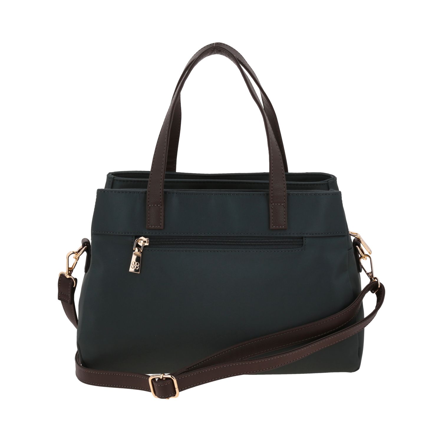 Bolsa de Mano para Dama Madison by Chenson Gris con Triple Compartimento 4