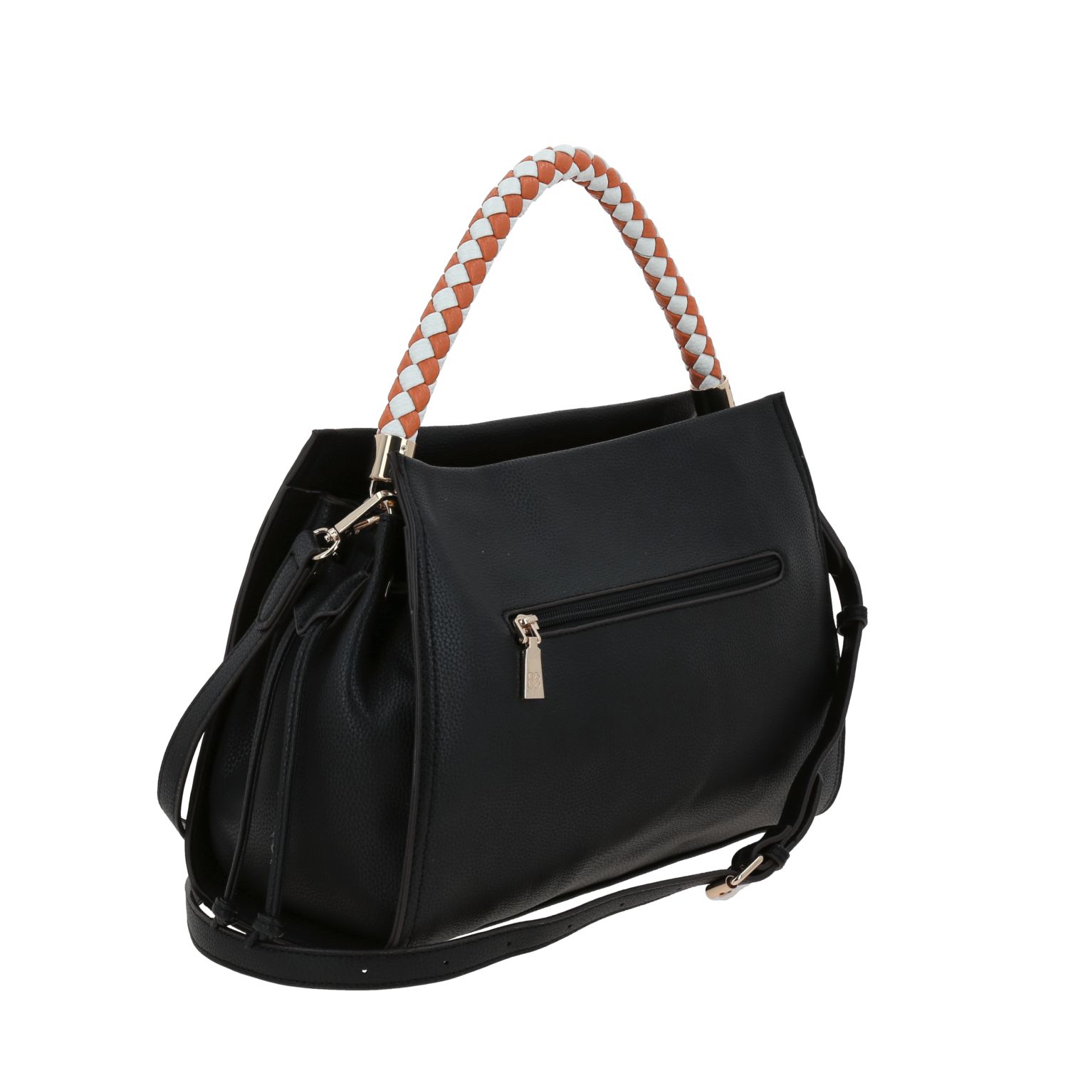 Bolsa de Mano para Dama Madison by Chenson Negra con Amplio Compartimento 3