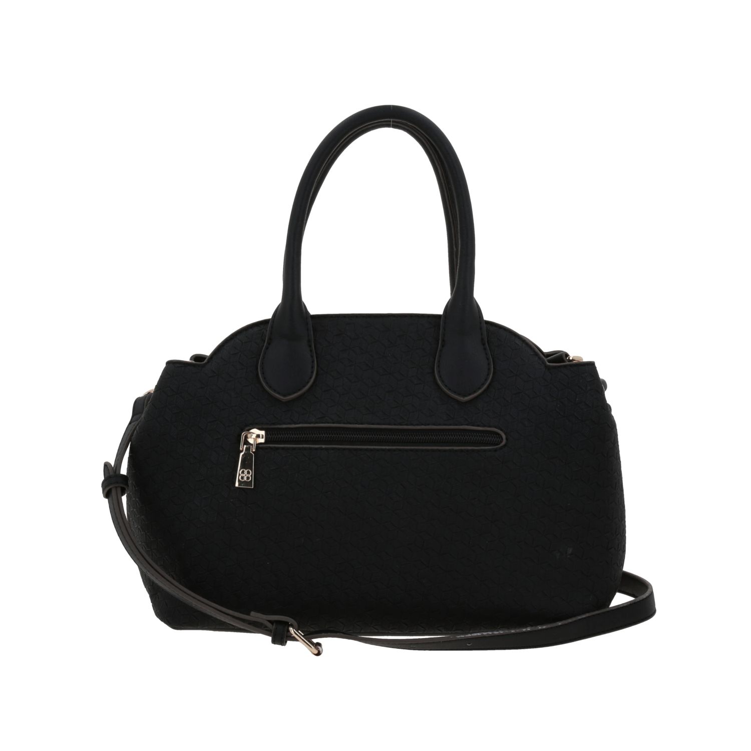 Bolsa de Mano para Dama Madison by Chenson Negra con Asa Ajustable 4