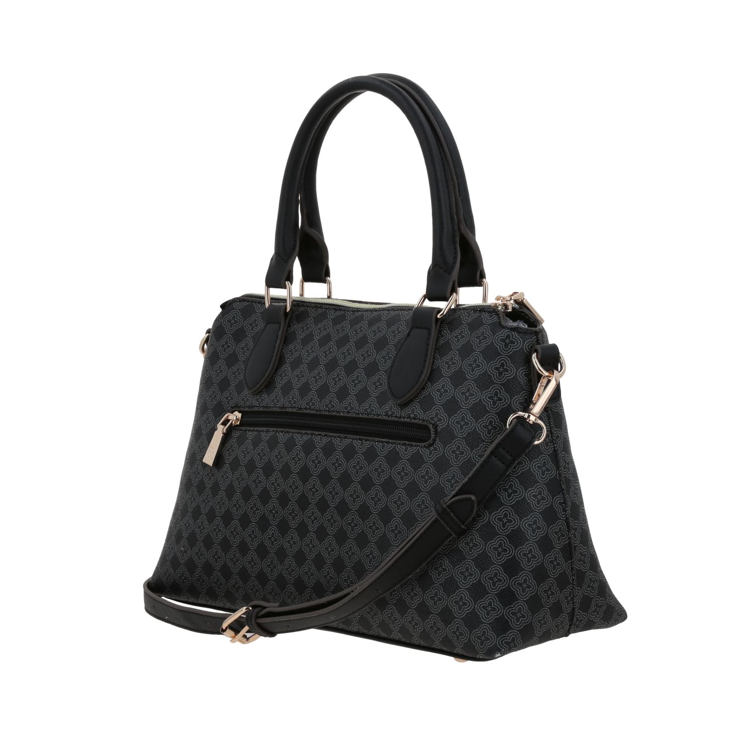 Bolsa de Mano para Dama Madison by Chenson Negra con Diseño Funcional 5