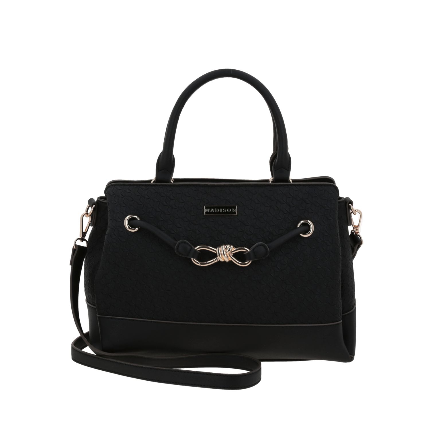 Bolsa de Mano para Dama Madison by Chenson Negra – Estilo y Versatilidad