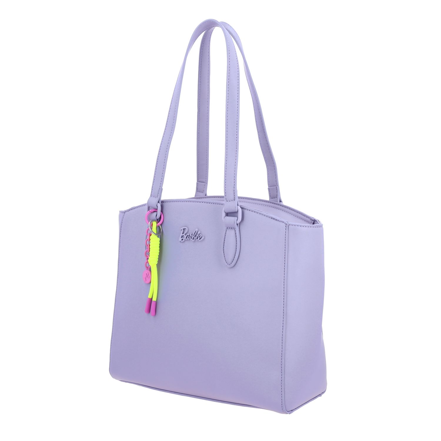Bolsa grande para dama Barbie by Chenson color violeta con compartimentos 2