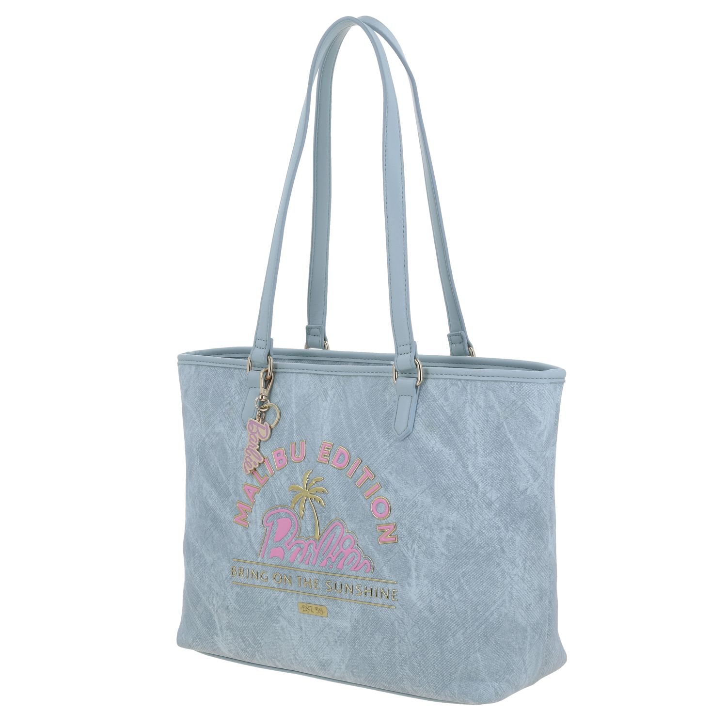 Bolsa grande para dama Barbie by Chenson en azul, ideal para el día a día 2