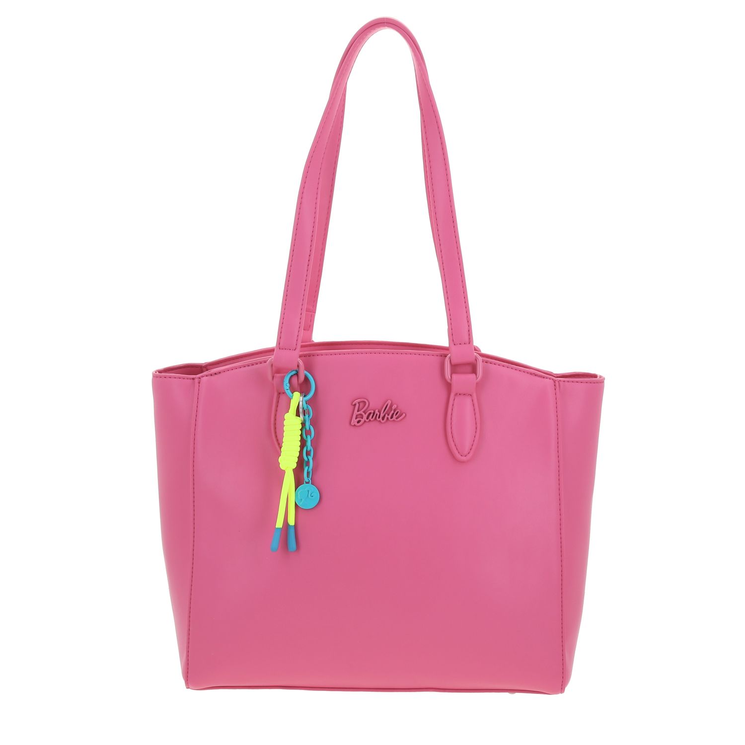 Bolsa grande para dama Barbie by Chenson en color rosa con compartimentos prácticos