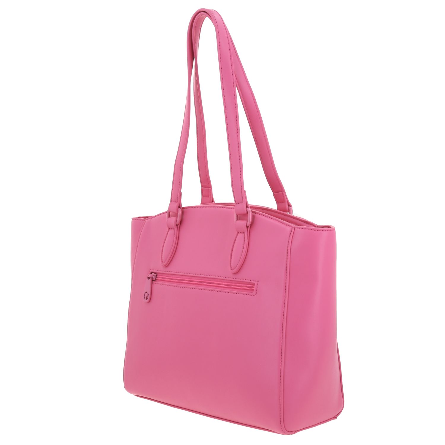 Bolsa grande para dama Barbie by Chenson en color rosa con compartimentos prácticos 5