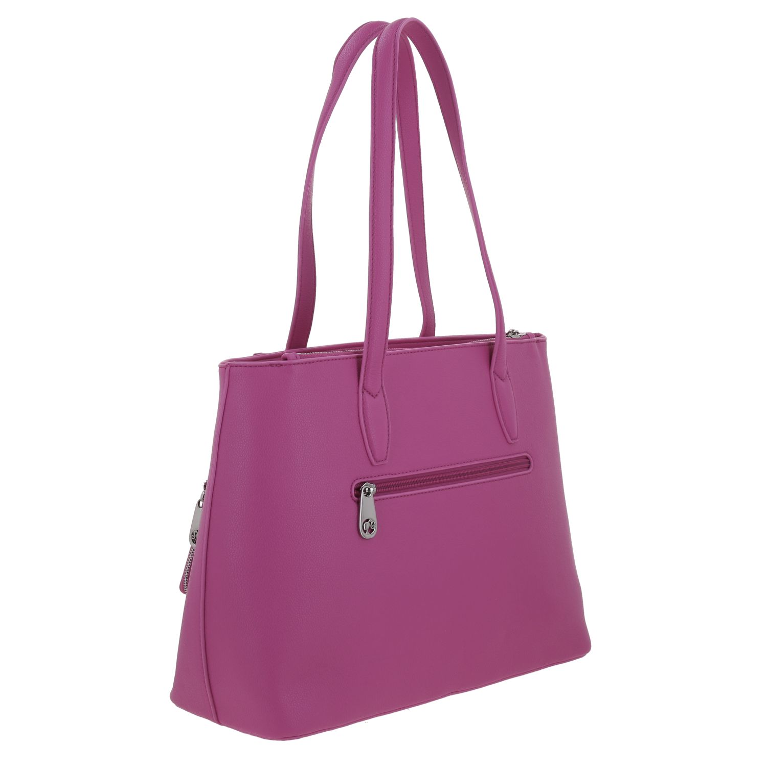 Bolsa grande para dama Barbie by Chenson en color rosa con doble compartimento 3