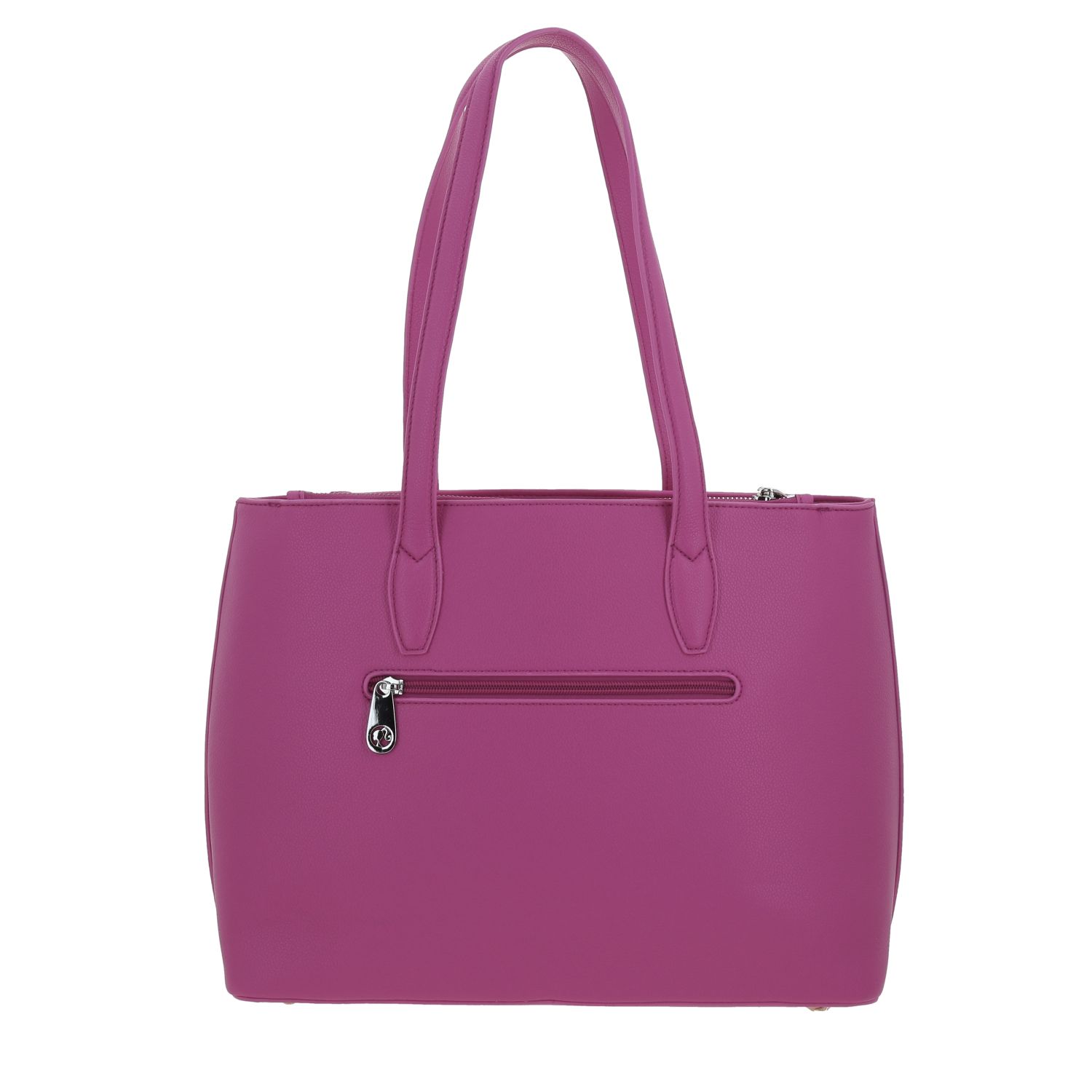 Bolsa grande para dama Barbie by Chenson en color rosa con doble compartimento 4