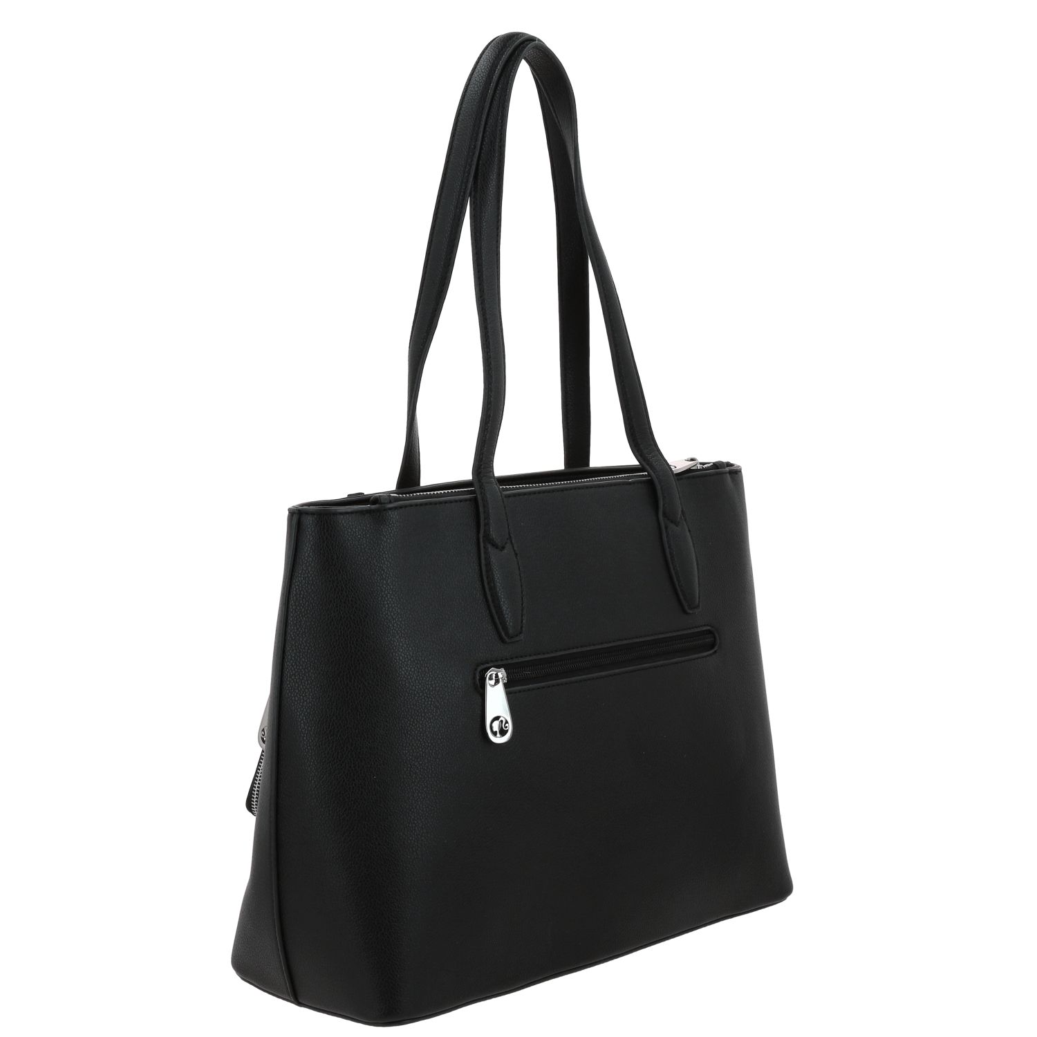 Bolsa grande para dama Barbie by Chenson en negro con doble compartimento 3