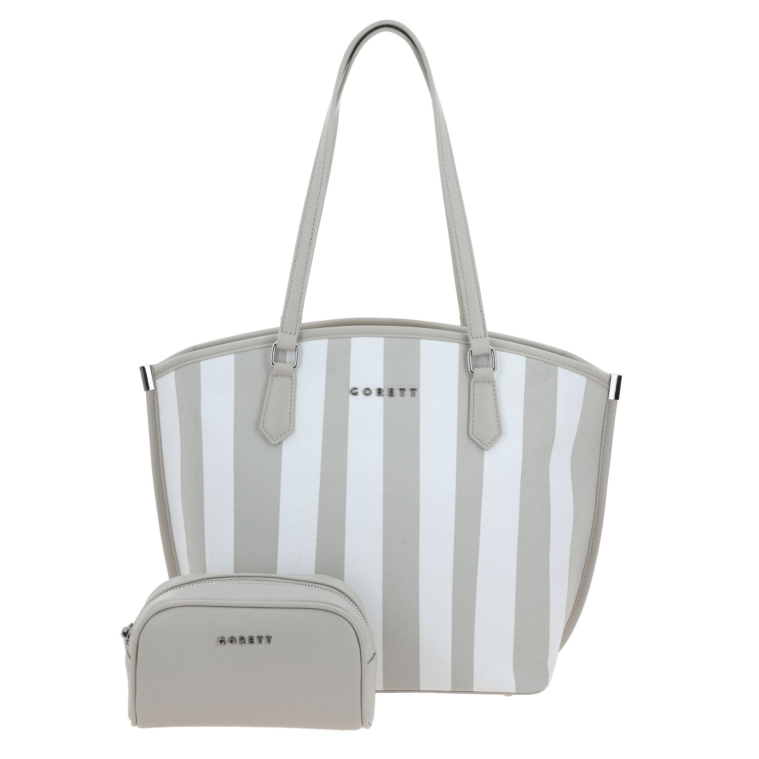 Bolsa grande para dama Gorétt by Chenson color beige – Ideal para el día a día