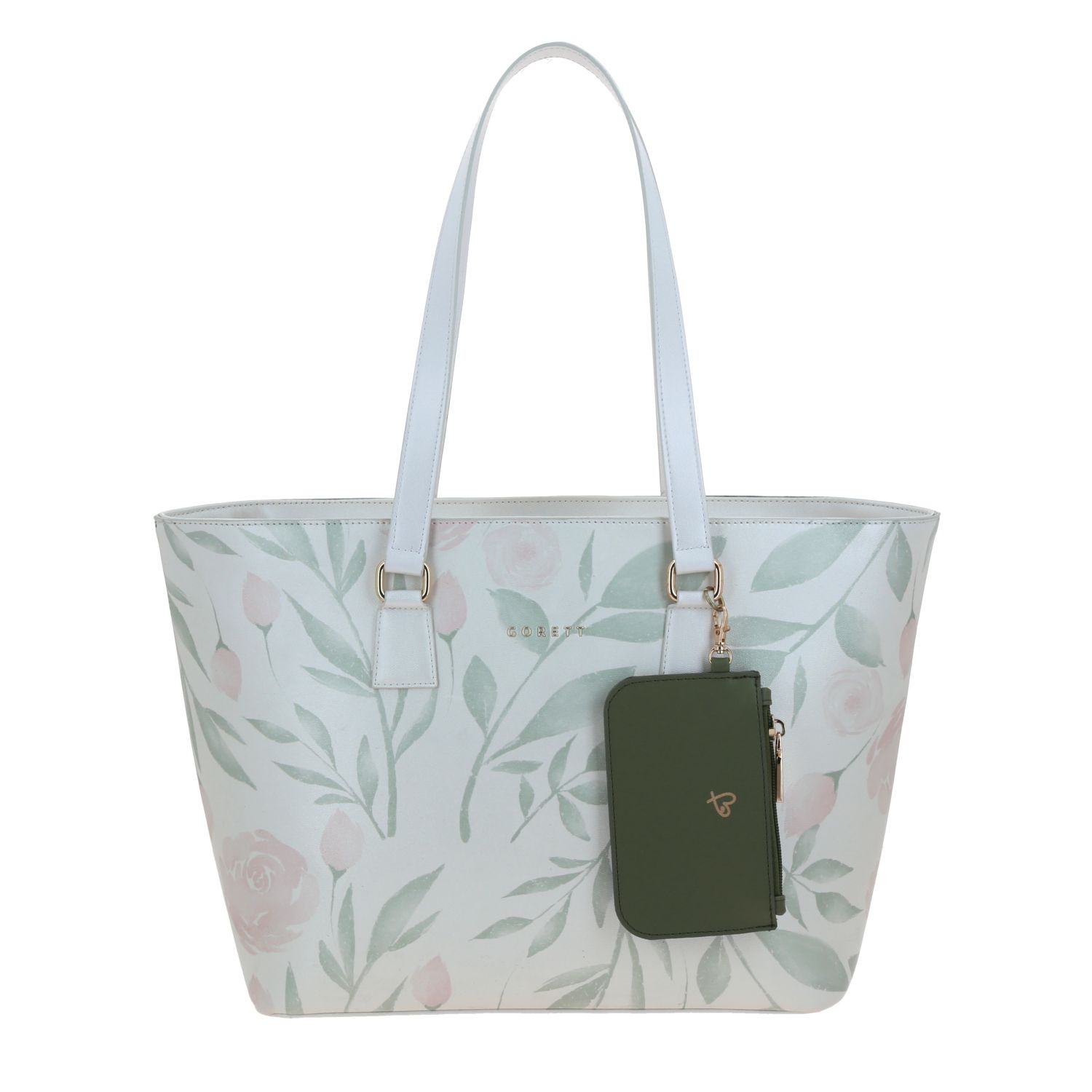 Bolsa grande para dama Gorétt by Chenson en color blanco – Ideal para el día a día