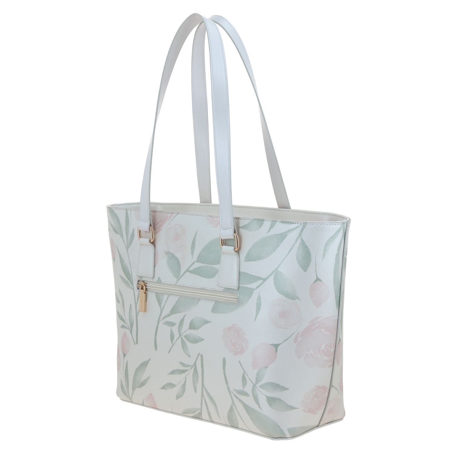 Bolsa grande para dama Gorétt by Chenson en color blanco – Ideal para el día a día 5