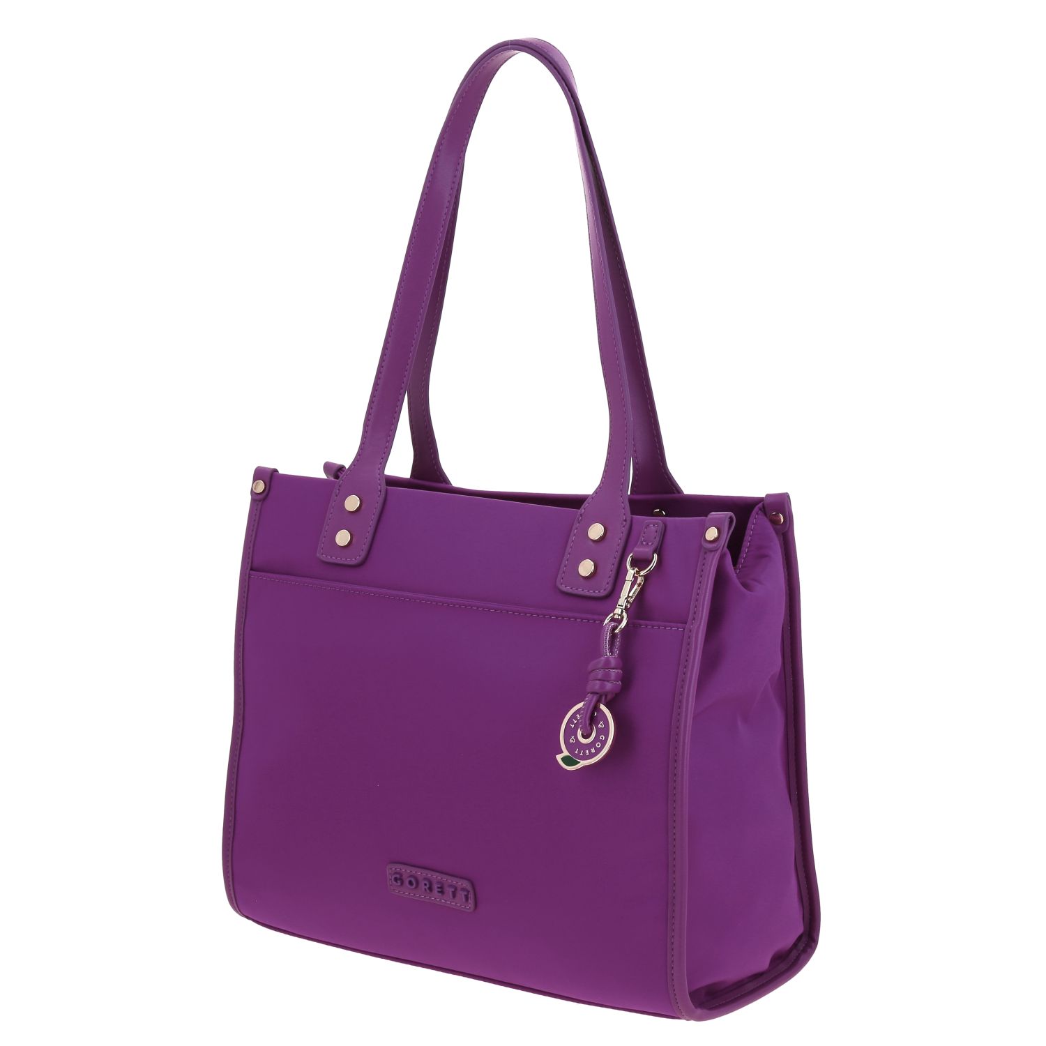 Bolsa grande para dama Gorétt by Chenson en fucsia – Ideal para el día a día 2