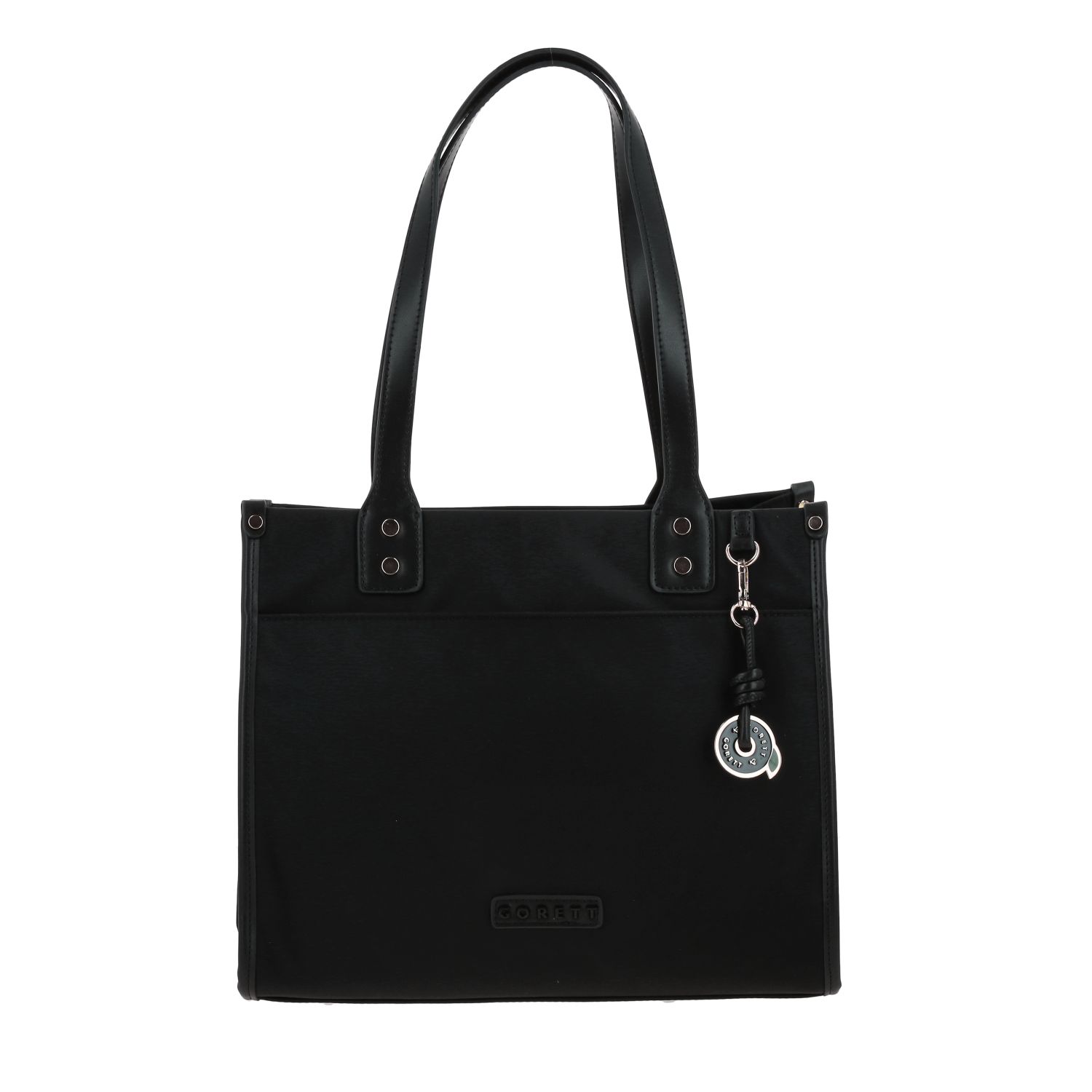 Bolsa grande para dama Gorétt by Chenson negra con amplio compartimento