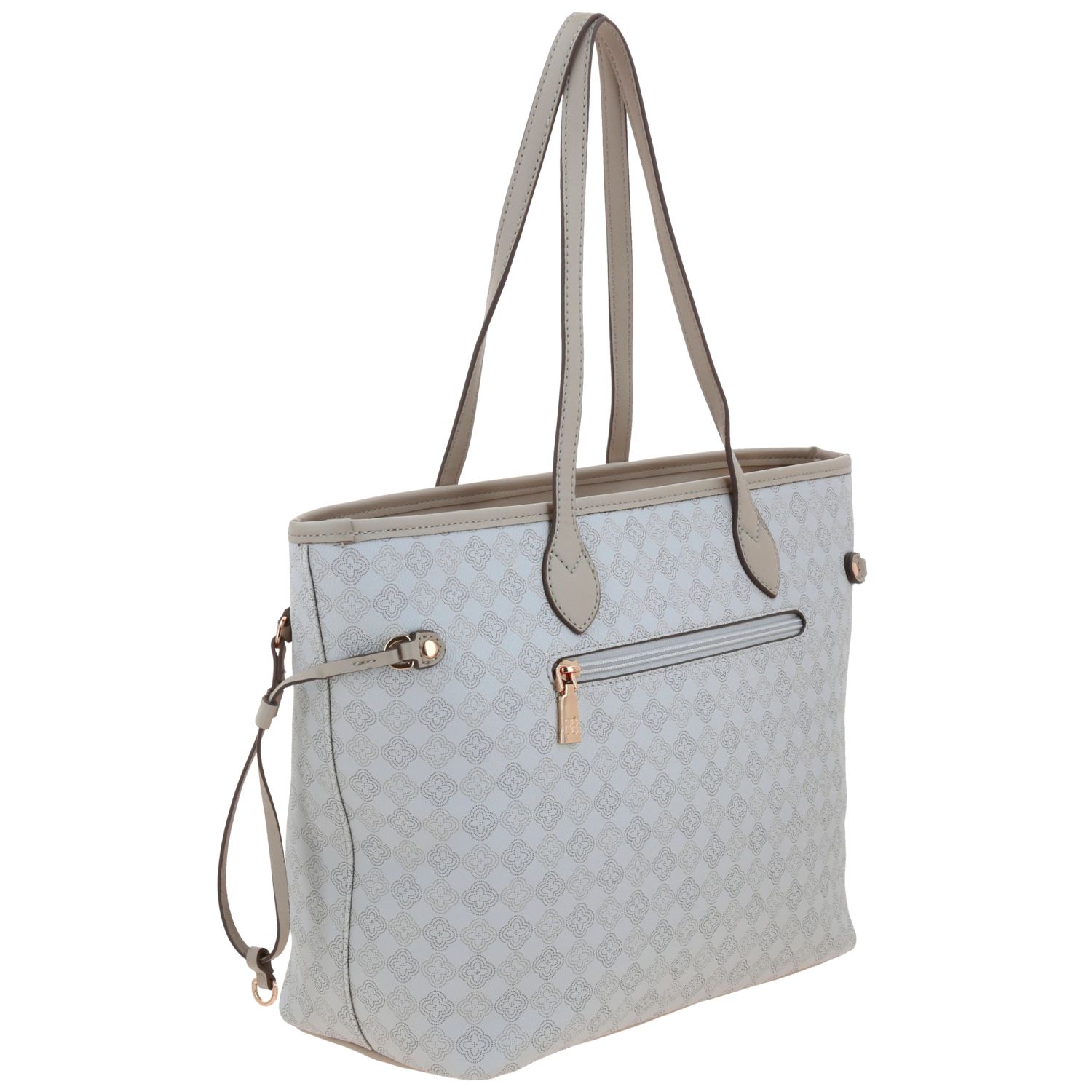 Bolsa grande para dama Madison by Chenson beige con compartimentos funcionales 3
