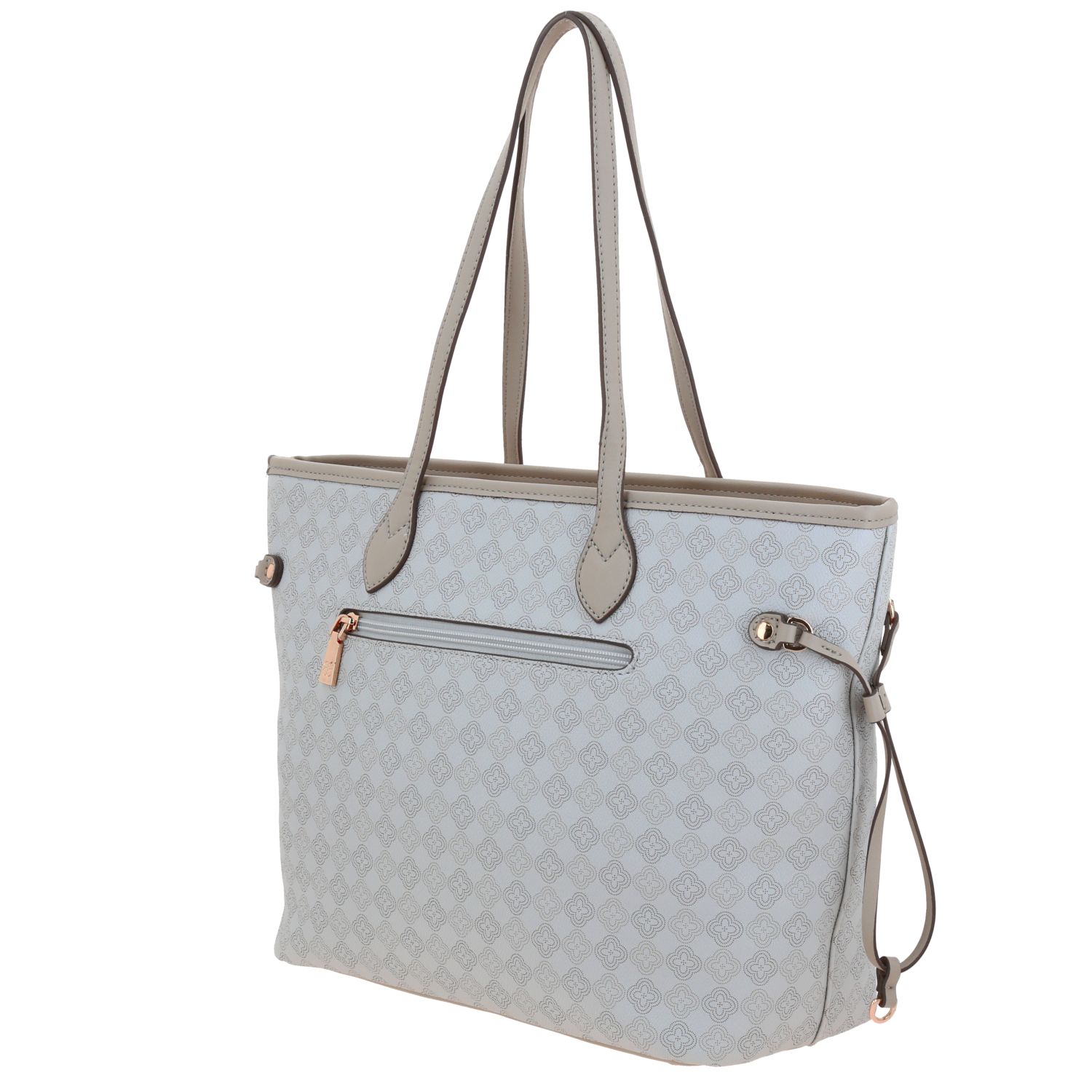 Bolsa grande para dama Madison by Chenson beige con compartimentos funcionales 5