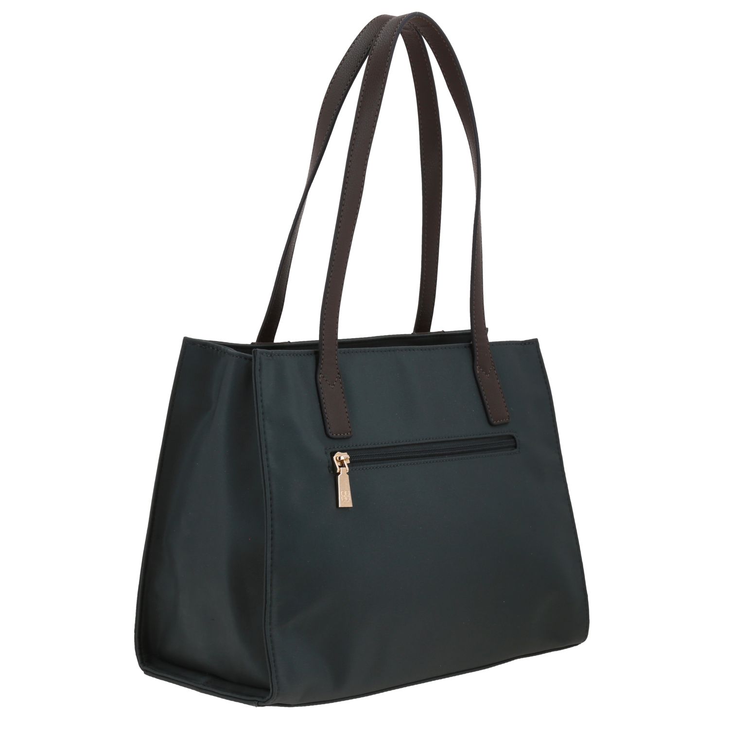 Bolsa grande para dama Madison by Chenson gris con doble bolsillo frontal 3