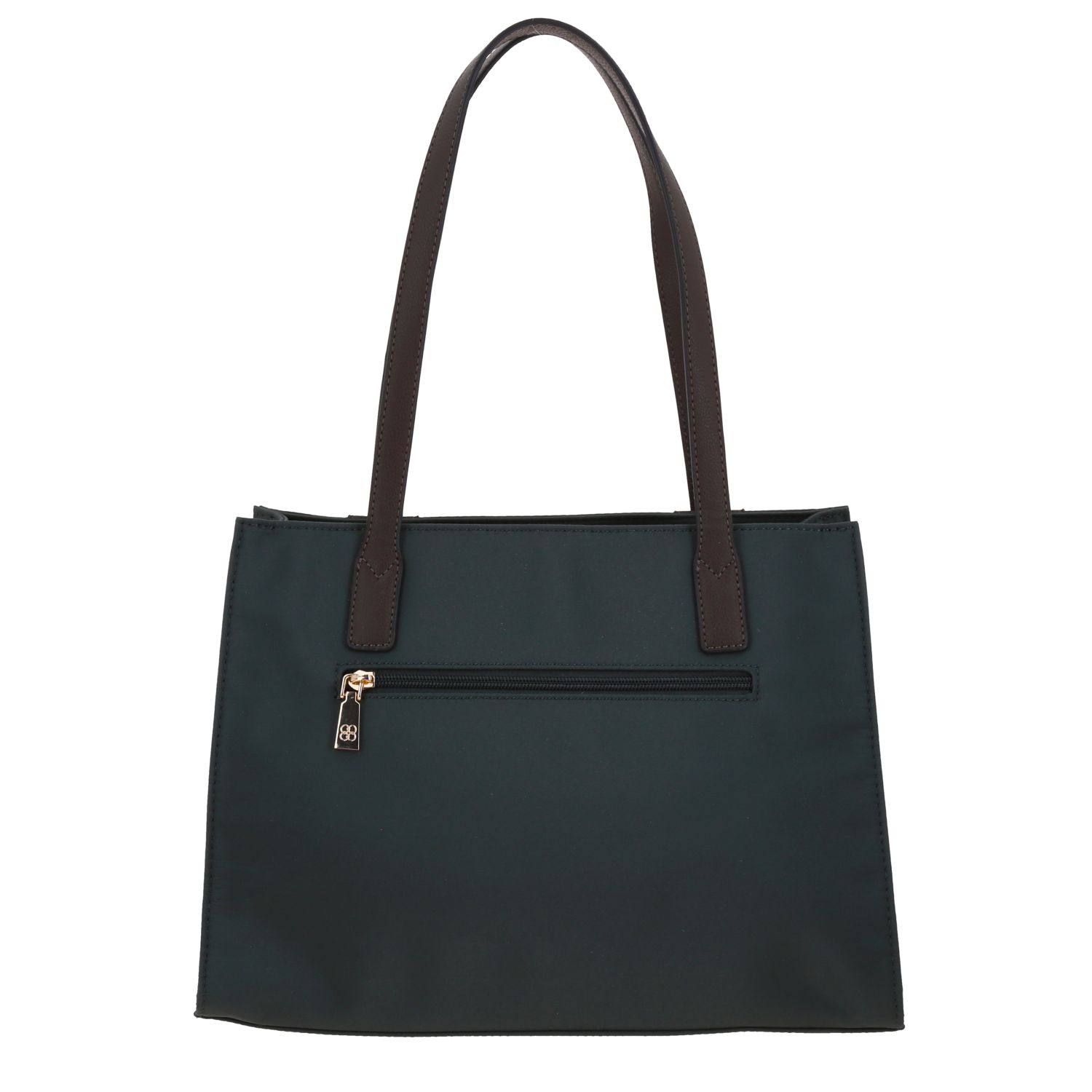 Bolsa grande para dama Madison by Chenson gris con doble bolsillo frontal 4