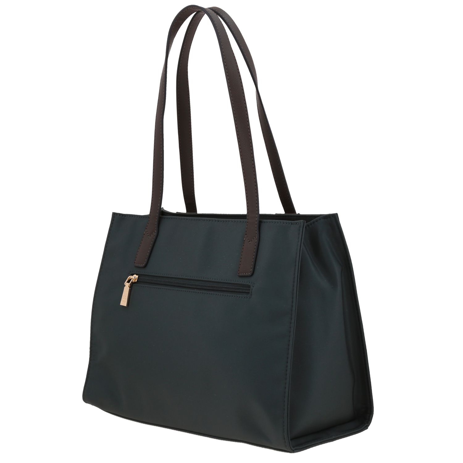 Bolsa grande para dama Madison by Chenson gris con doble bolsillo frontal 5