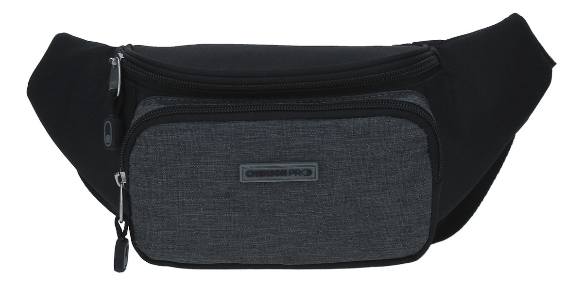 Cangurera Canguro Chenson Pro Cp65574-3 Raze Color Gris