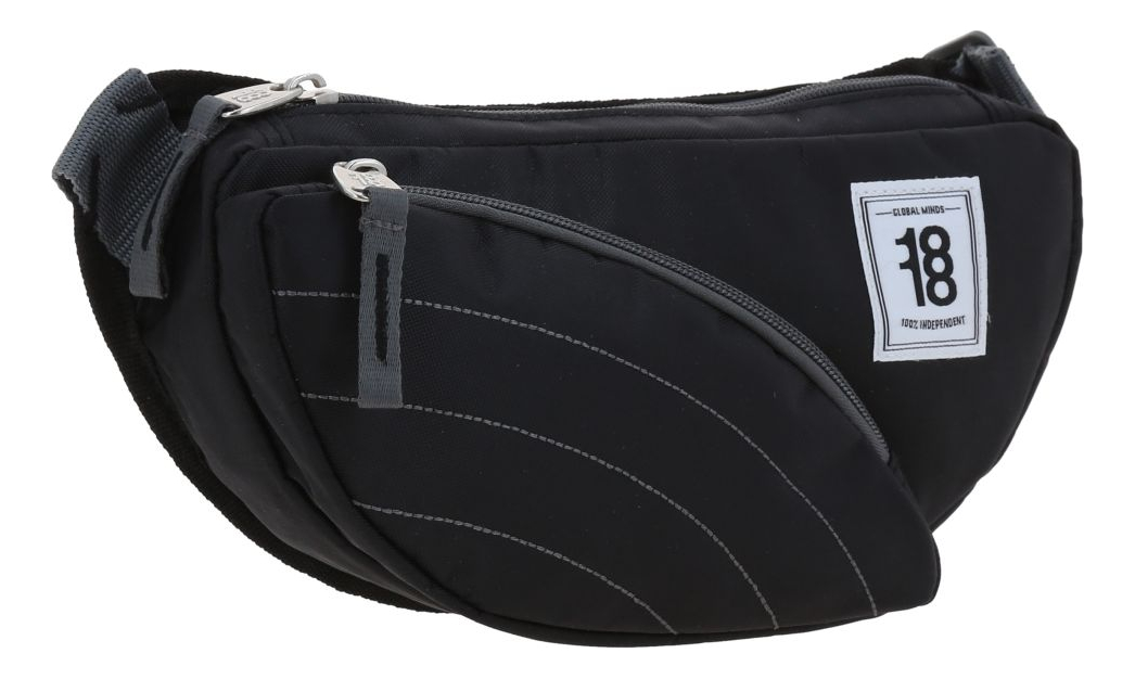 Cangurera Chenson Original Modelo Guru 1818 1866553-3 Negro 3