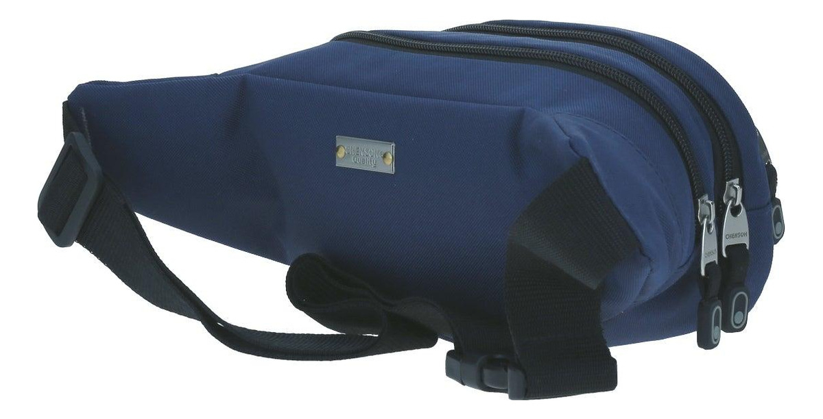Cangurera Chenson Pro Viaje Raze Unisex Azul Chico Doble Com 4
