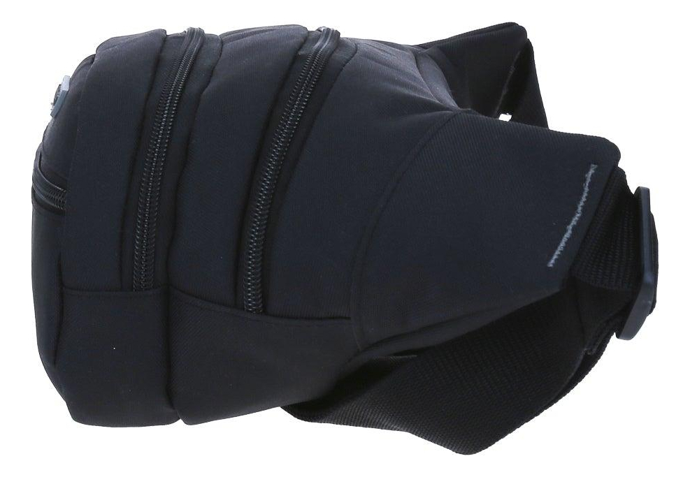 Cangurera Chenson Pro Viaje Raze Unisex Negro Chico Doble Co 2