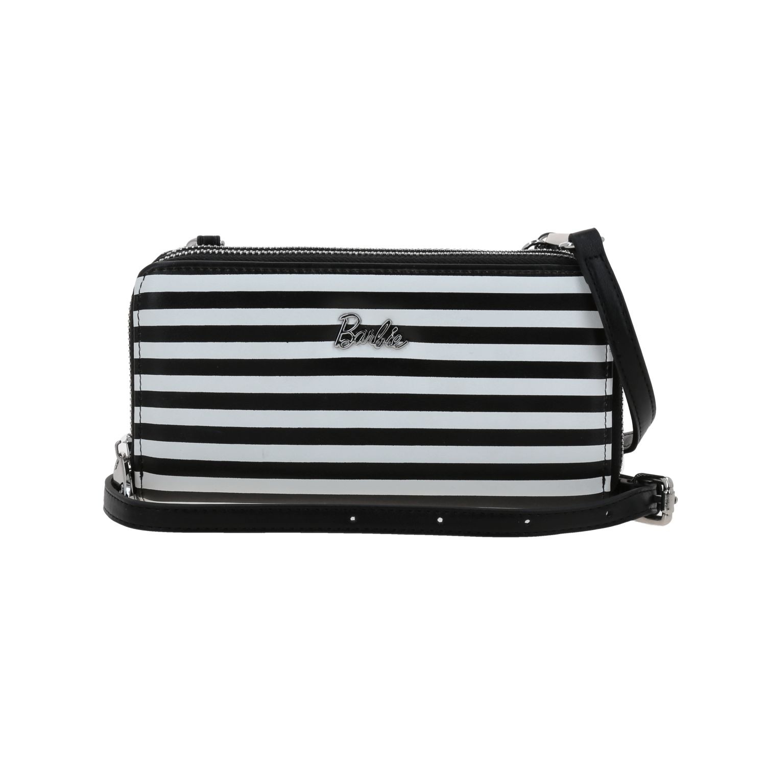 Cartera Barbie by Chenson Negra para Mujer – Billetera Cuádruple Elegante