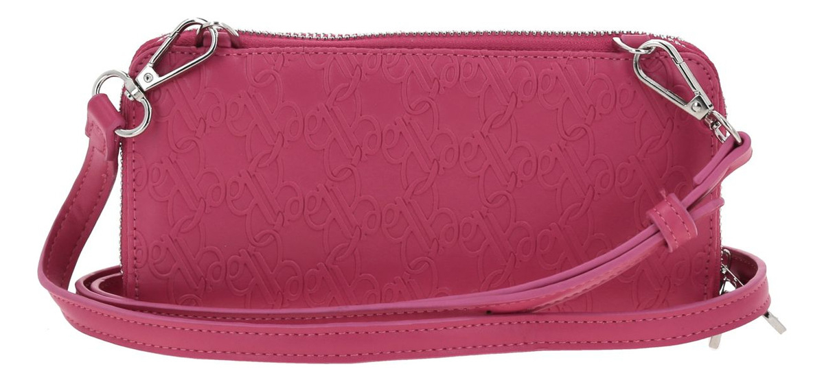 Cartera Barbie Gorett America Br25003-p Color Rosa Diseño De La Tela Monograma 5