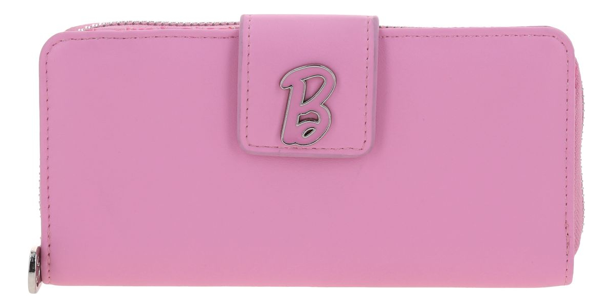 Cartera Barbie Gorett Patricya Br25074-p Color Rosa Diseño De La Tela Liso