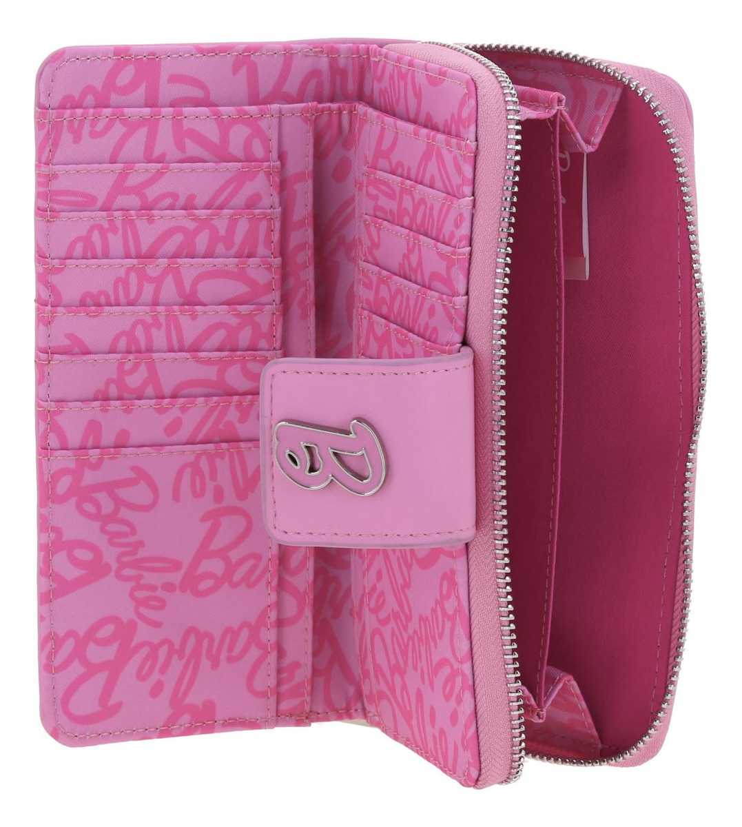 Cartera Barbie Gorett Patricya Br25074-p Color Rosa Diseño De La Tela Liso - vista 2