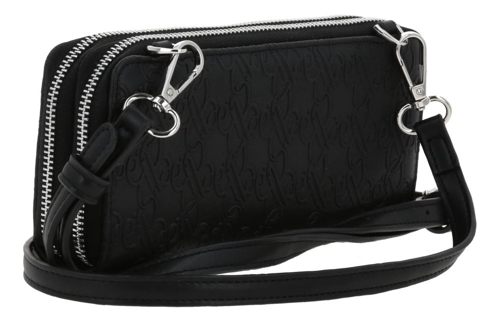 Cartera Barbie Gorett Wallet America Negro Con Monedero Diseño De La Tela Gráfico Embosado - vista 2