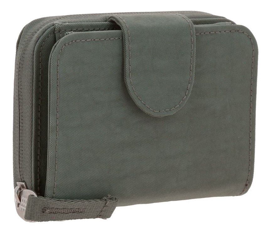 Cartera Chica 1818 Chenson Zilp Color Verde Militar 1870127a Diseño De La Tela Liso 4